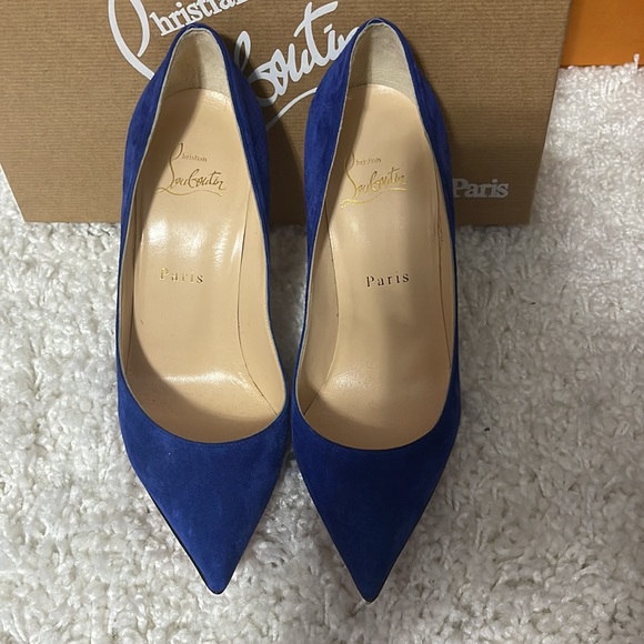 Christian Louboutin Pigalle Follies 100 Veau Velours - Picture 5 of 9